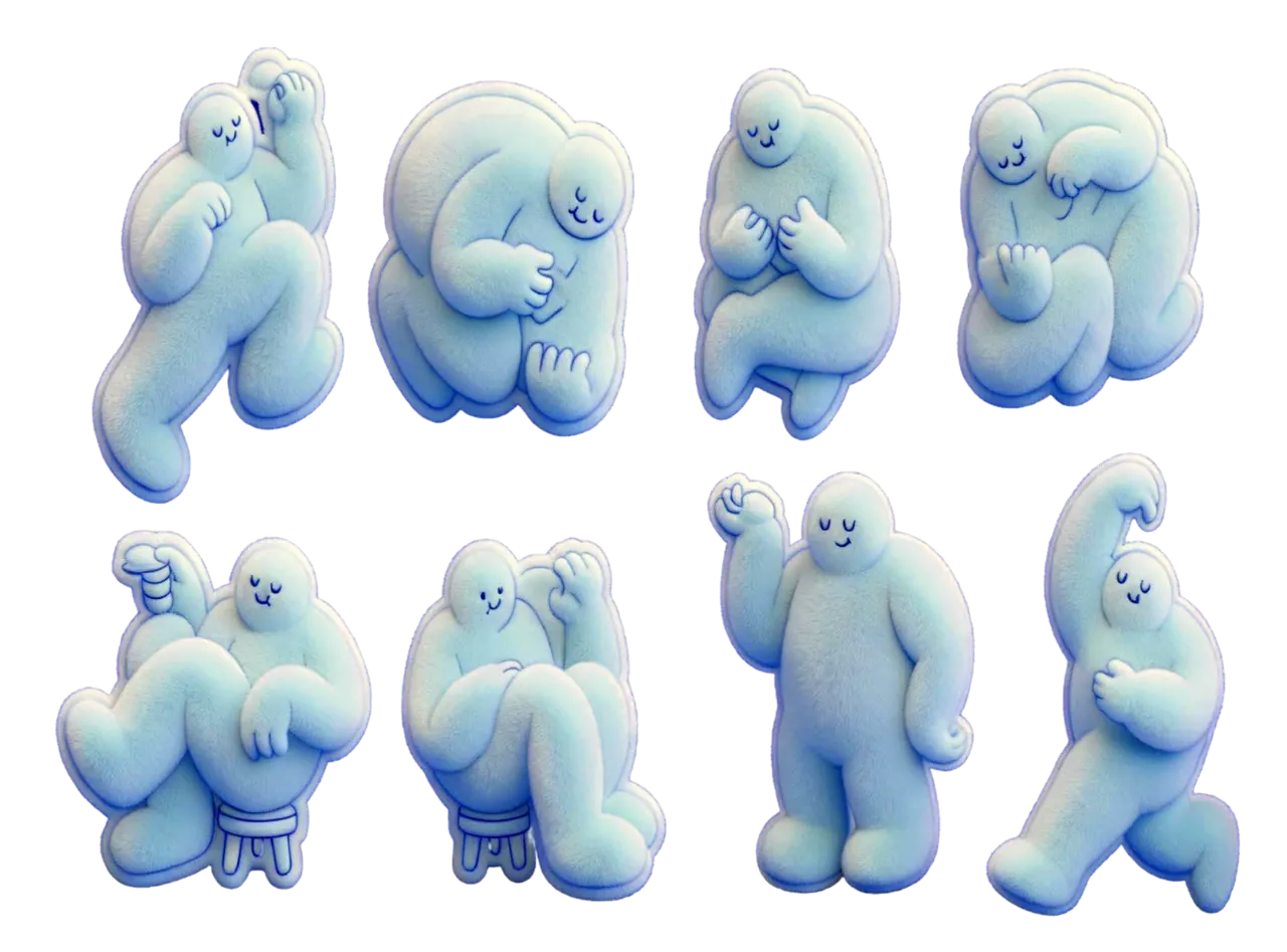 Familia de poses — Remote